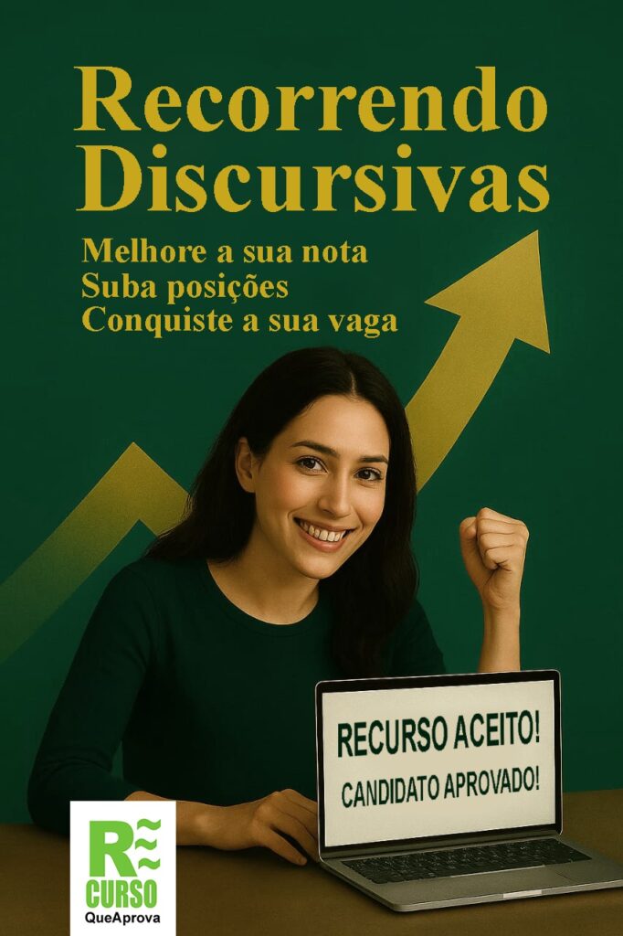Recurso Redação Discursiva em Concurso Público
